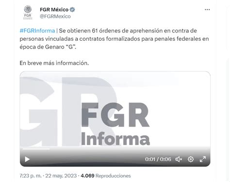 Fgr Obtuvo Rdenes De Aprehensi N Contra Personas Vinculadas A