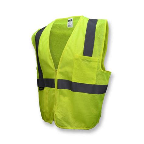 Radians Sv2z Economy Type R Class 2 Mesh Safety Vest With Zipper Gme Supply