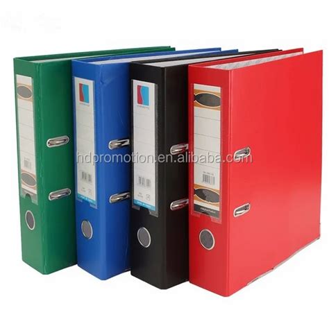 A4 Large Lever Arch File Folder With Ring Binder Metal Finger Pull Hard