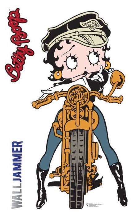 40 Ideas Motorcycle Cartoon Image Betty Boop For 2019 Betty Boop