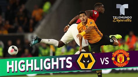 Wolverhampton Vs Manchester United 1 1 Goals And Highlights Premier