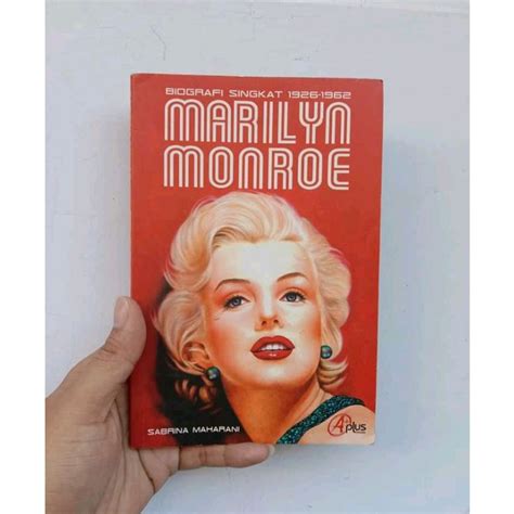 Jual Buku Biografi Singkat Marilyn Monroe Sabrina Maharani