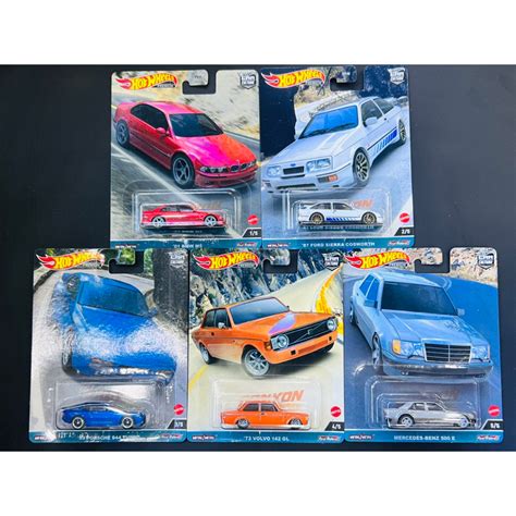 Hobby Store xe mô hình Hot Wheels Premium Canyon BMW M Volvo Porsche Ford Mercedes