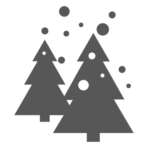 Diseño Png Y Svg De Icono De Arboles De Navidad Para Camisetas