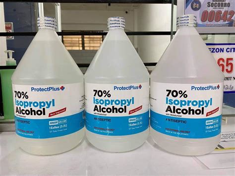 Protectplus Alcohol Ethyl And Isopropyl Health Nutrition Medical