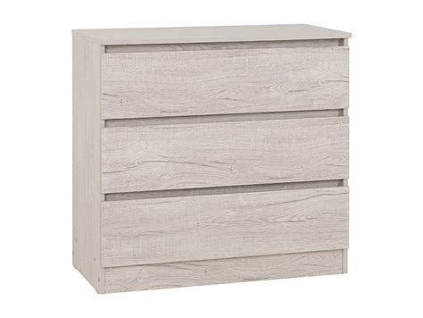 Seconique Malvern Urban Snow Drawer Chest Of Drawers