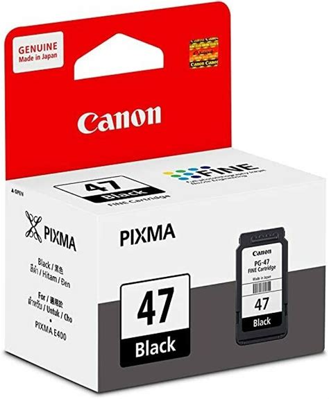 Canon Pixma PG 47 Black Ink Cartridge Rs 690 LT Online Store