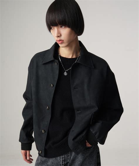 MUSINSA AVANDRESS Suede Western Jacket BLACK