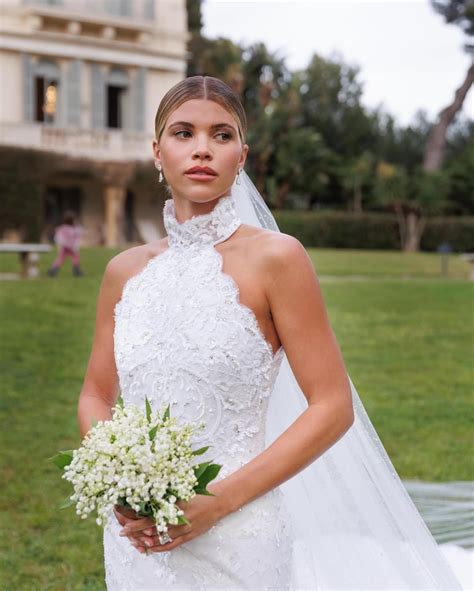 Sofia Richie S Chanel Wedding Dresses POPSUGAR Fashion UK