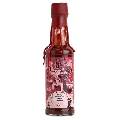 Heriot Hott Cherry Bourbon And Vanilla Bbbq Dr Burnöriums Hot Sauce Emporium