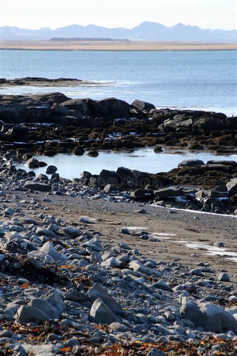 The Atlantic Ocean Viewed in Iceland. Stock Photo - Image of beauty ...