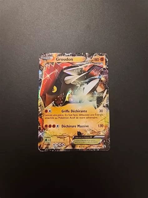 CARTE POKÉMON GROUDON EX XY42 Promo XY EUR 1 99 PicClick FR