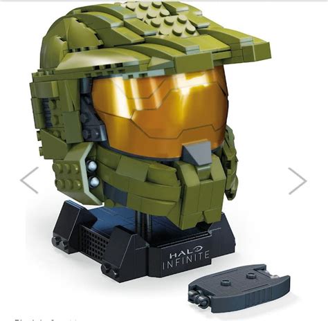 Mega Construx Halo Infinite Master Chief Helmet Preview