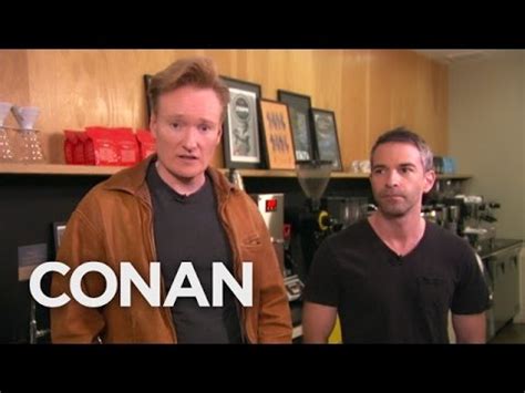 Conan O'Brien Takes His Associate Producer Jordan Schlansky Coffee Tasting