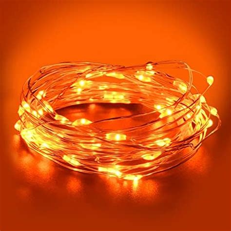 Dalugo Guirlande Lumineuse Orange M Ft Guirlande Lumineuse Ambr Es