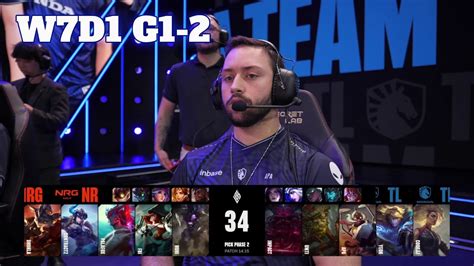 NRG Vs TL Game 2 Week 7 Day 1 S14 LCS Summer 2024 NRG Vs Team