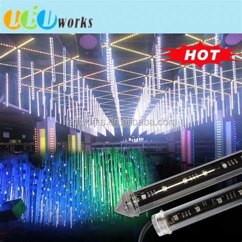 Dmx Led Pixels Vertical Tube Sticks Led Storm Tube For Disco