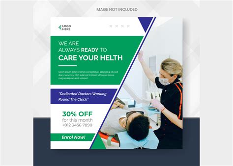 Healthcare Social Media Template Graphic by Creative_View · Creative ...