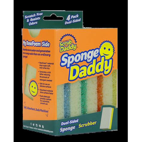 Scrub Daddy Sponge Daddy 4 Vnt Bioemix