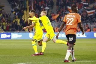 Nantes stoppe la série de Lorient en simposant au Moustoir Ligue 1