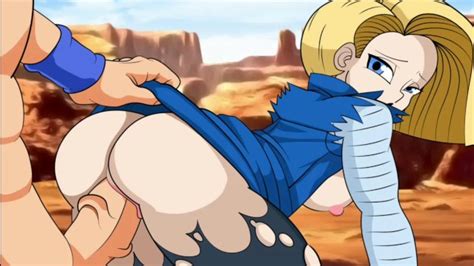 Android 18 Sorprendido Con Una Polla Dragon Ball Hentai