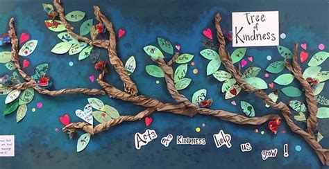 48 Kindness Tree Bulletin Board Ideas For A School Project Kindness