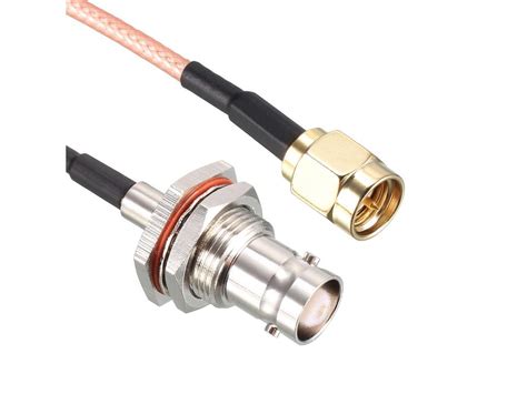 SMA Male To BNC Female Bulkhead RF Coaxial Cable RG316 Coax Cable 8