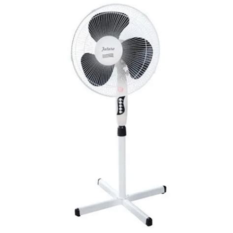 Ventilador Manual Coluna 40 Cm 3 Velocidades 127V Branco E Preto