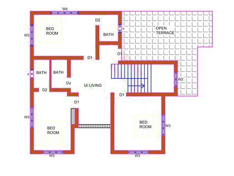 2226 sq.ft house design with Kerala house plans