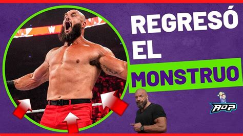 BRAUN STROWMAN REGRESA A WWE RIVALES Y PLANES Wweraw YouTube