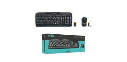 Logitech Mk Wireless Desktop Ghz Mm Klavye Mouse Set