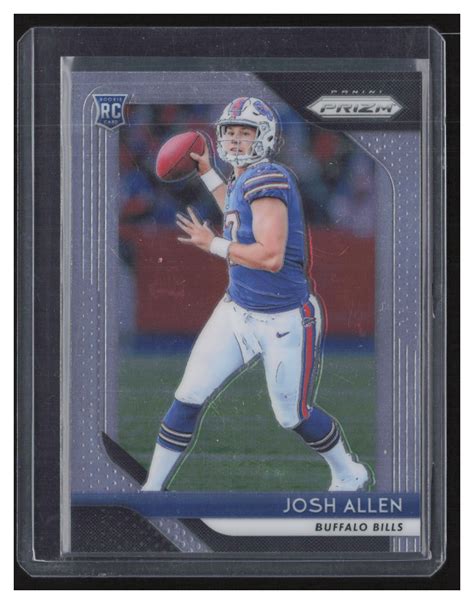 Josh Allen 2018 Panini Prizm RC ROOKIE Card 205 EBay