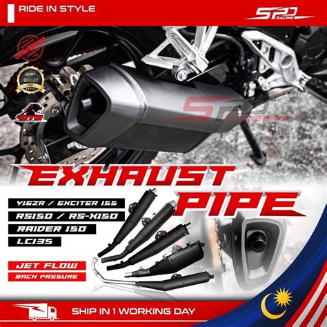 Exhaust Pipe Stb Racing Rsx Rs Rs Y Lc V Lc Fi Raider