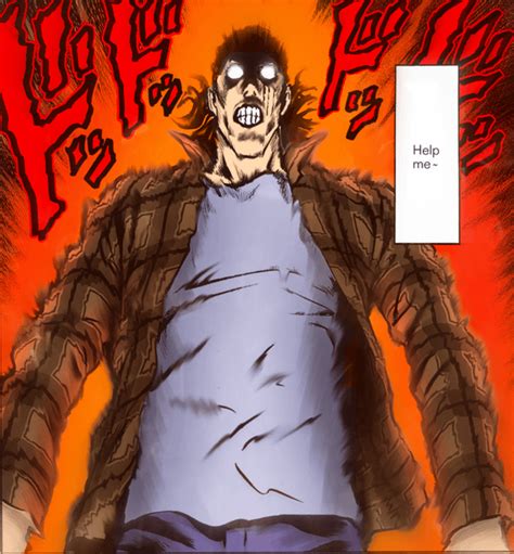 King Inner Strength colored by me : r/OnePunchMan