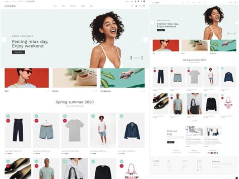 25+ Best Clothing Website Templates for eCommerce Stores