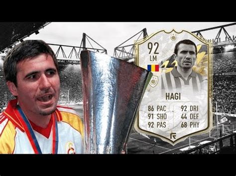 Icon Moments Hagi Player Review Fifa Ultimate Team Youtube