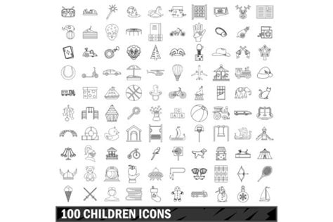 100 Post Icons Set Flat Style Graphic By Ylivdesign · Creative Fabrica