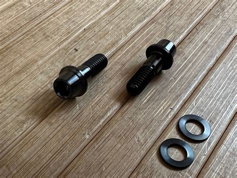 Intend Brake Mount Fit Kit Titan Schwarz Rtf Bikeparts