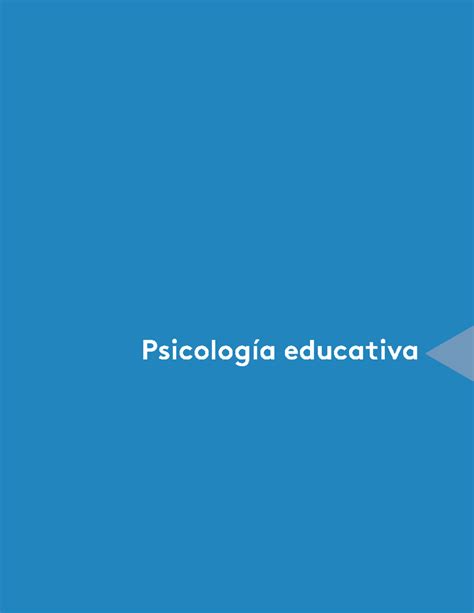 60 eje3 t2 Psicologia Educativa Psicología educativa Contenido