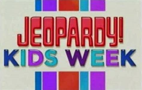 Image - Jeopardy! Kids Week Season 28 Logo.jpg | Jeopardy! History Wiki ...