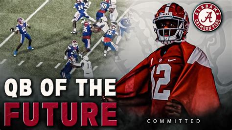 Alabamas Future Qb Is Committed And On The Way Keelon Russell Wre25