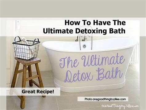 How To Have The Ultimate Detoxing Bath