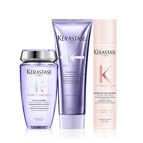 Blond Absolu Fresh Affair Dry Shampoo Hair Set | Kérastase