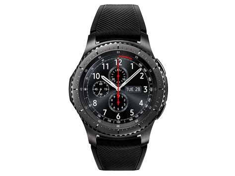 Gear S3 frontier 46mm smartwatch (Bluetooth), Dark Gray