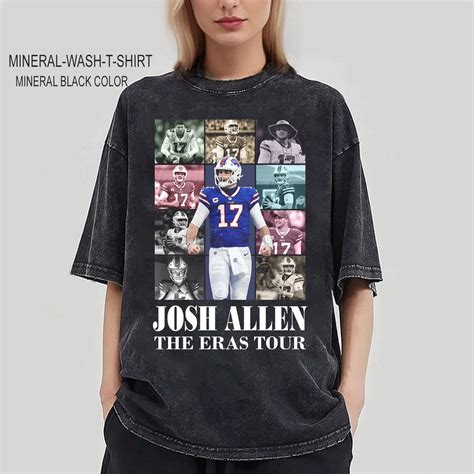 Josh Allen The Eras Tour Shirt Josh Allen Josh Allen Shirt Etsy