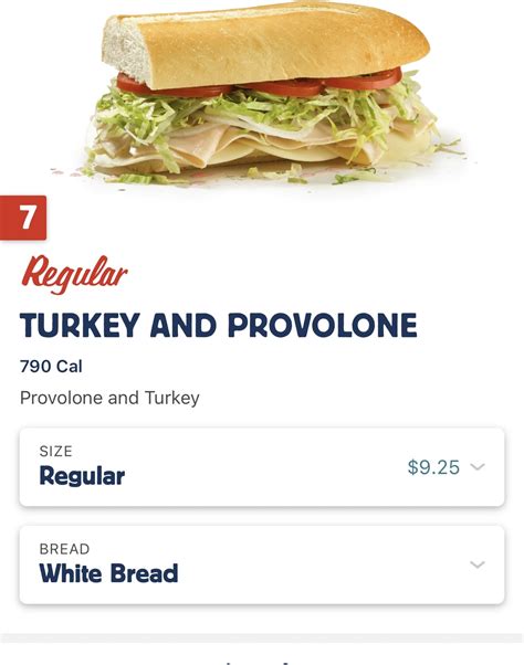 jersey mike calories 1