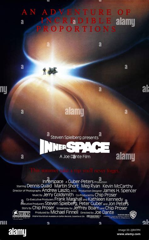 MOVIE POSTER, INNERSPACE, 1987 Stock Photo - Alamy