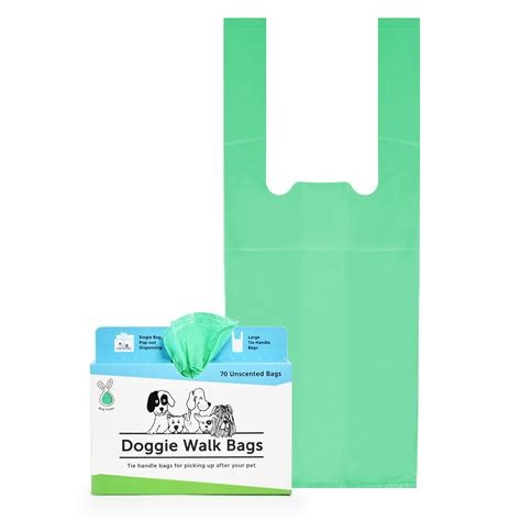 XL Scented Tie Handle Poop Bags – Wagabonz