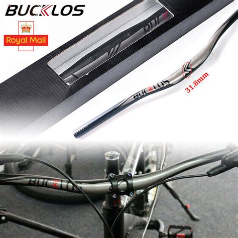 BUCKLOS 31 8mm Bicycle Handlebar 720mm Mountain Bike Bar Riser