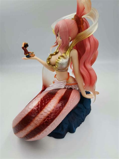 New Big 25cm One Piece Mermaid Princess Shirahoshi Model Pvc Figure No